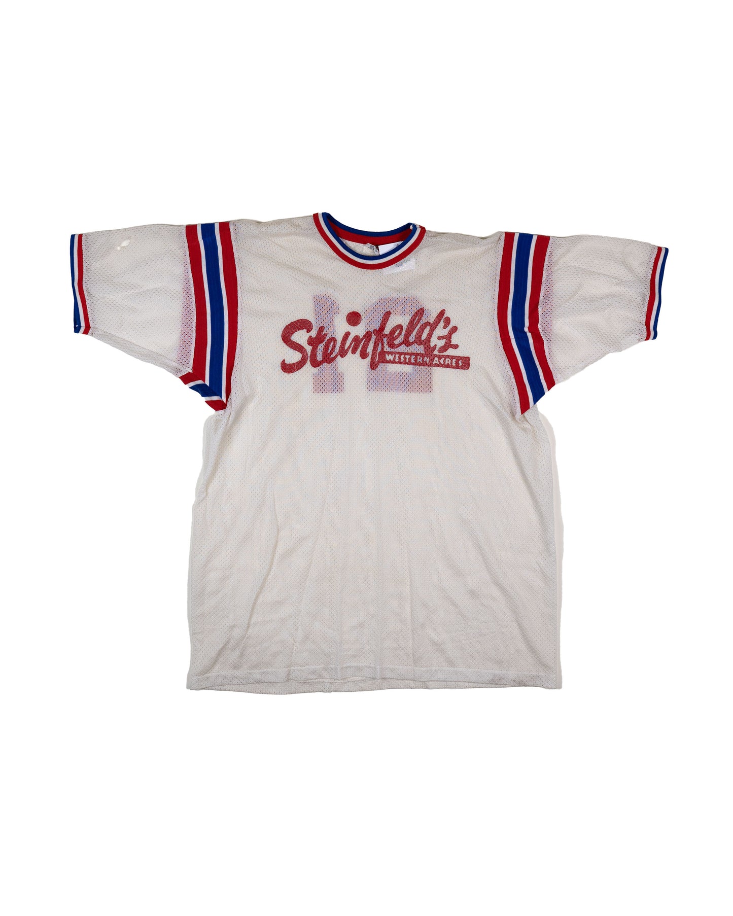 Vintage White Mesh Jersey